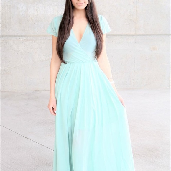foreverdolledup Dresses & Skirts - ⚡️L A S T 1⚡️ 🌿 Moroccan Mint Maxi Dress 🌿